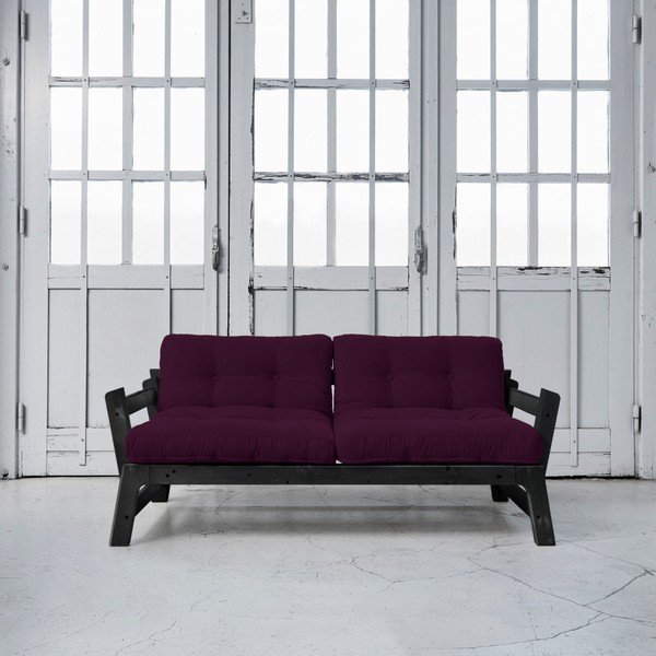 Variabilná pohovka Karup Step Black/Purple Plum-image-1