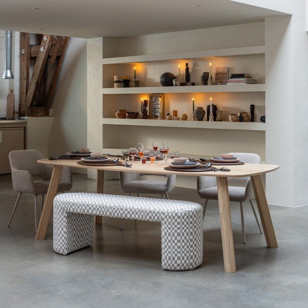 Béžová lavica Jacob – WOOOD-image-1