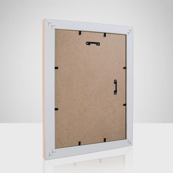 Svetloružový plastový rámček na stenu 34x44 cm-image-1