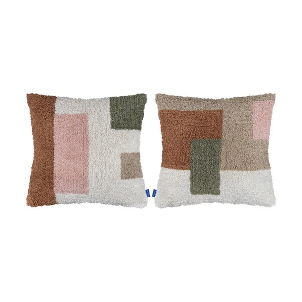 Obliečka na vankúš 50x50 cm Brick – Mette Ditmer Denmark