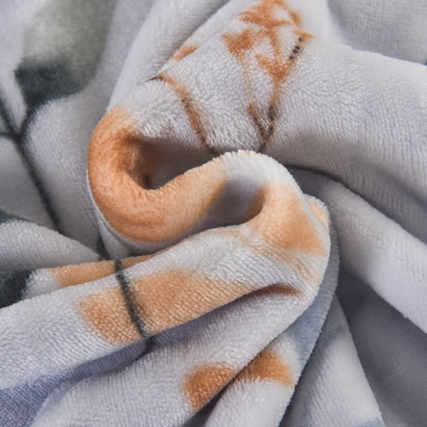 Sivomodré mikroplyšové obliečky na jednolôžko 140x200 cm Greta – My House-image-1