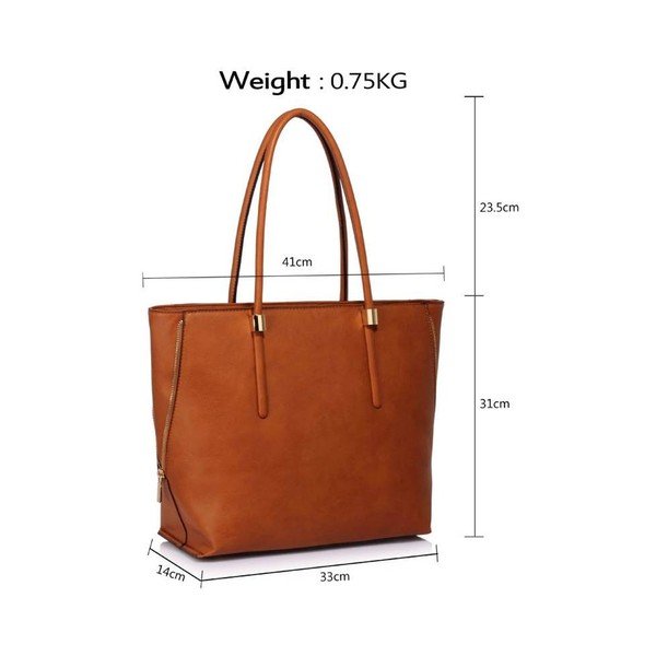 Kabelka L&S Date Brown-image-2