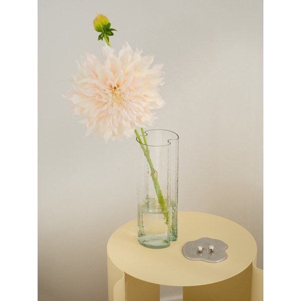 Sklenená ručne vyrobená váza (výška  24 cm) Tubu – noo.ma-image-1