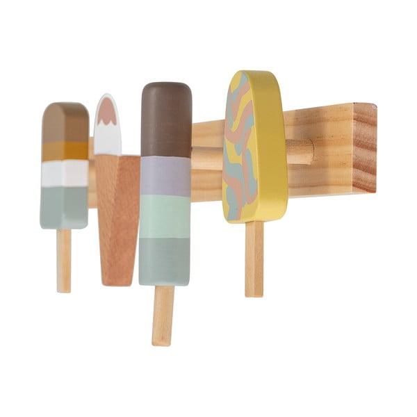 Nástenný detský vešiak z bukového dreva Zyon - Bloomingville Mini-image-4