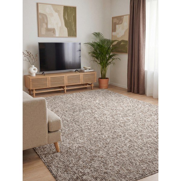 Sivý prateľný koberec 80x150 cm Rocco Taupe – Elle Decoration-image-1