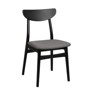 Čierne jedálenské stoličky v súprave 2 ks Rodham - Rowico