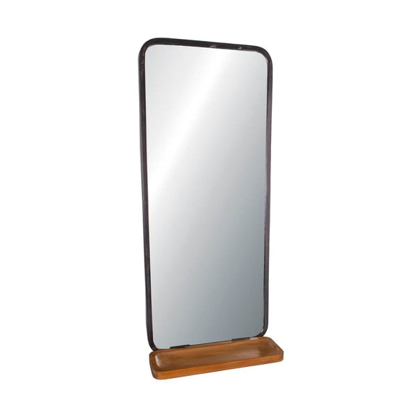Nástenné zrkadlo s poličkou 33.5x76.5 cm – Antic Line