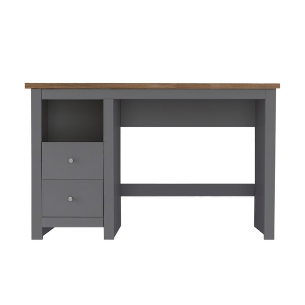 Pracovný stôl s doskou v dubovom dekore 50x120 cm Emerald – Støraa