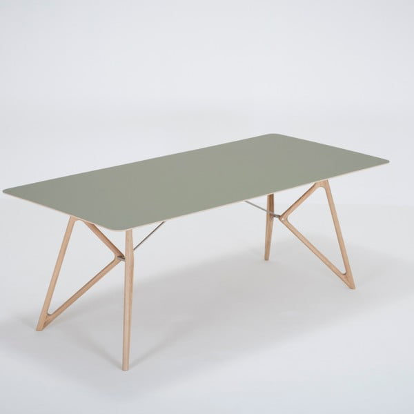 Jedálenský stôl z dubového dreva 200x90 cm Tink - Gazzda