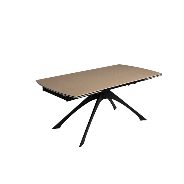 Rozkladací jedálenský stôl s prídavnou doskou 90x180 cm Rocía – Ixia