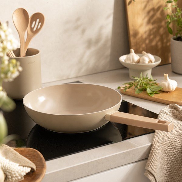 Wok panvica s keramickým povrchom ø 30 cm Ecrina – Orion-image-2