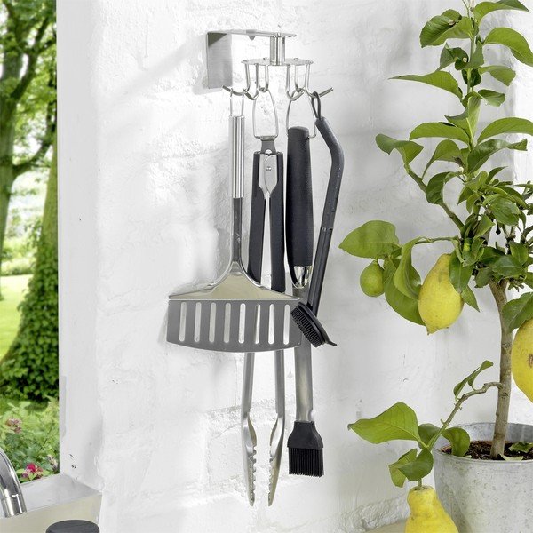 Samodržiaci kuchynský organizér z nerezovej ocele - Maximex-image-1