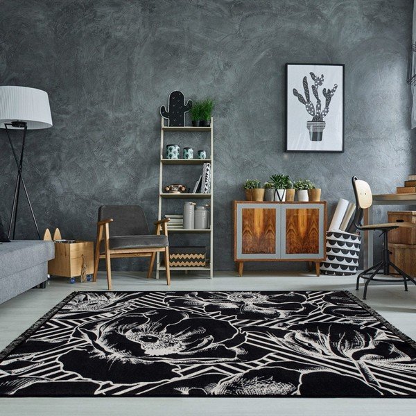Obojstranný prateľný koberec Kate Louise Doube Sided Rug Blackrose, 160 × 250 cm-image-4