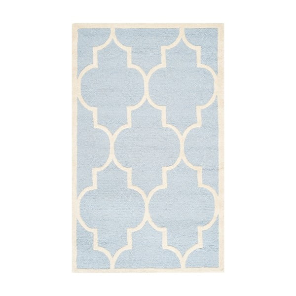 Vlnený koberec Safavieh Lola Sky, 91 × 152 cm