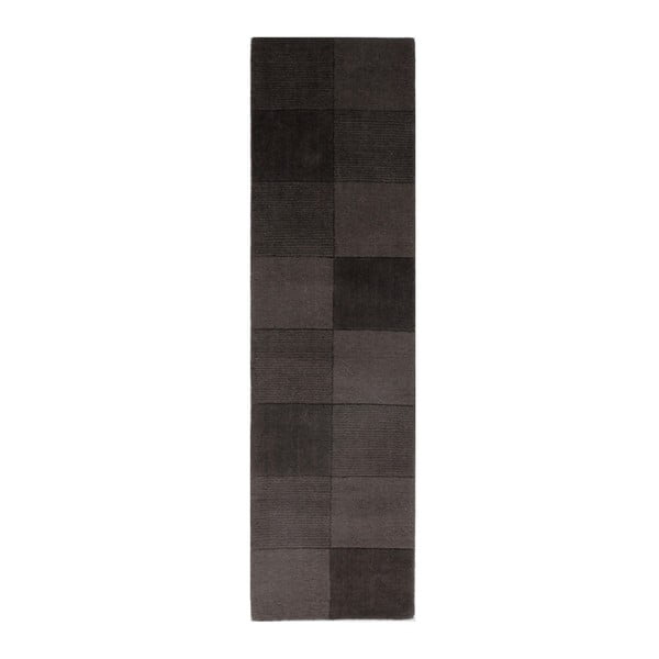 Vlnený behúň Flair Rugs Sqaures Sansa, 60 x 230 cm