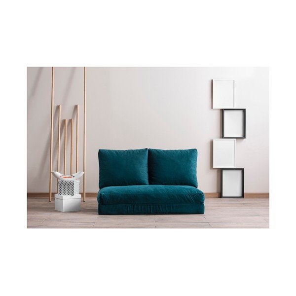 Rozkladacia pohovka v petrolejovej farbe 120 cm Taida – Balcab Home-image-1