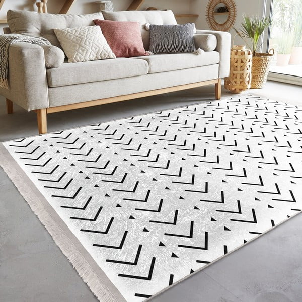 Biely koberec 160x230 cm - Mila Home-image-2