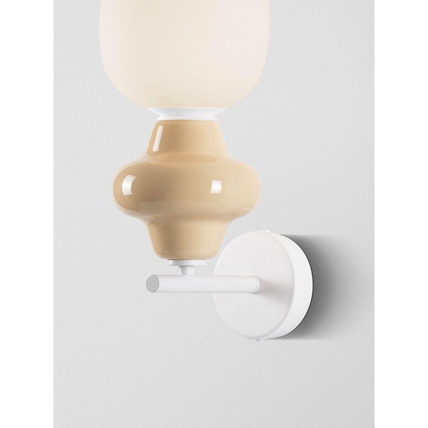 Biele keramické nástenné svietidlo Clio – Nova Luce-image-4