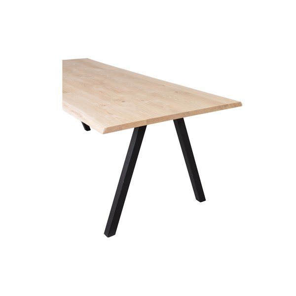 Jedálenský stôl s doskou z dubového dreva WOOOD Tablo, 199 x 90 cm-image-4