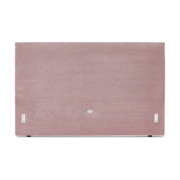 Ružová menčestrová dvojlôžková posteľ Bobochic Paris Anja Light, 160 x 200 cm-image-3