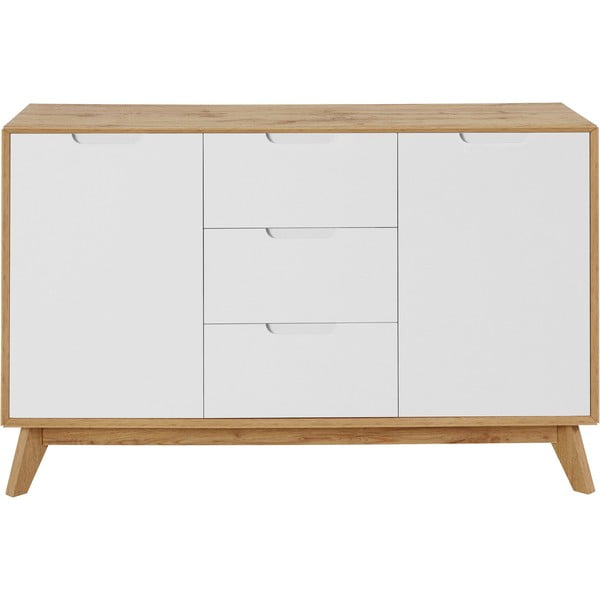 Nízka komoda v prírodnej farbe 120x75 cm Ezra – Støraa