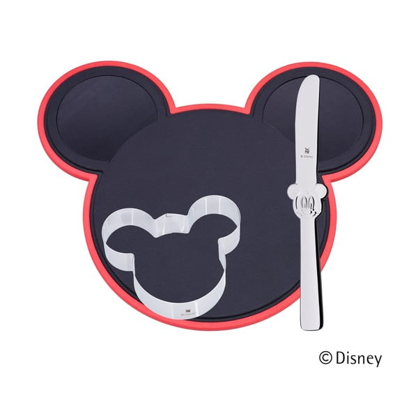 3-dielny kreatívny detský jedálenský set WMF Cromargan® Mickey Mouse
