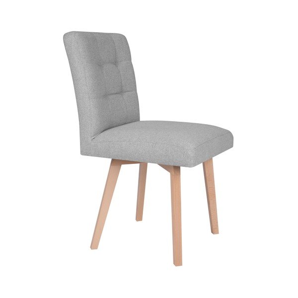 Svetlosivá jedálenská stolička Mazzini Sofas Tulip-image-1