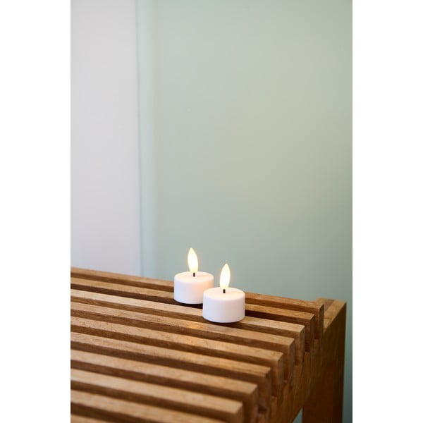 LED sviečky v súprave 2 ks (výška 2 cm) Sille Rechargeable – Sirius-image-1