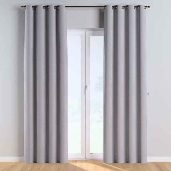 Sivý záves 260x130 cm Posh Velvet - Yellow Tipi-image-3