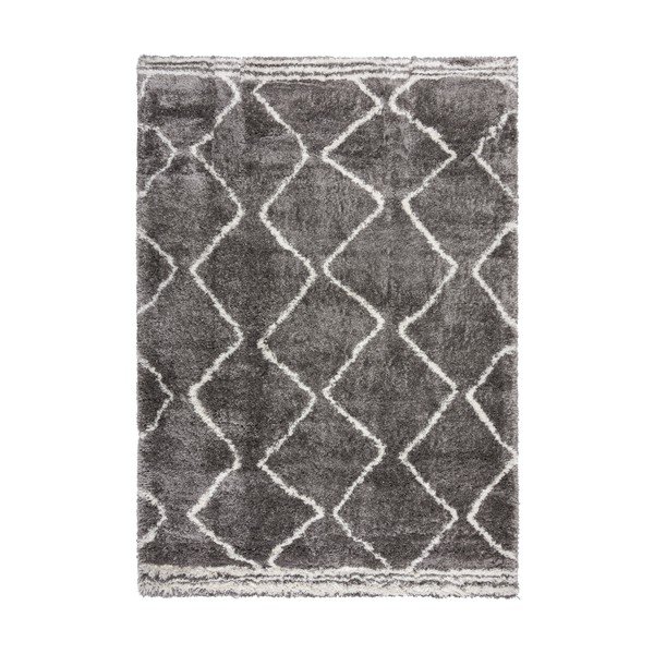 Sivý koberec 200x290 cm Riad Berber – Flair Rugs