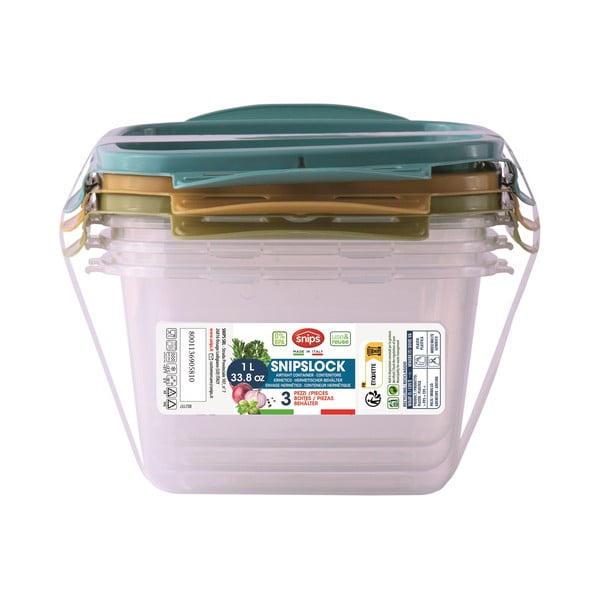 Potravinové škatuľky v súprave 3 ks Snipslock – Snips-image-4