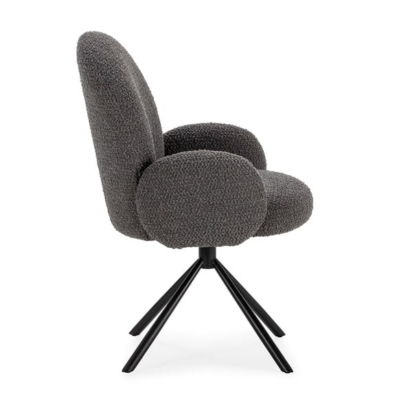 Tmavosivé kreslo Dario – Marckeric-image-2