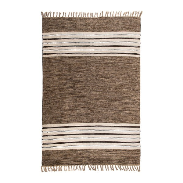 Obojstrannýbavlnený koberec ZFK Coffee, 150 × 80 cm