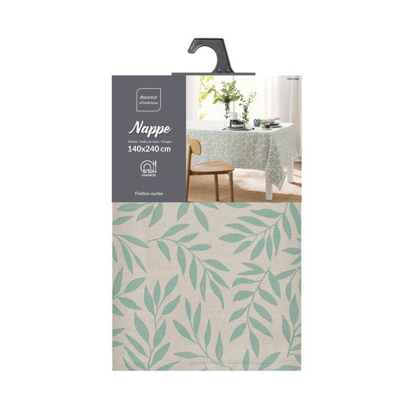 Obrus možnosť prania 140x240 cm Naya – douceur d'intérieur