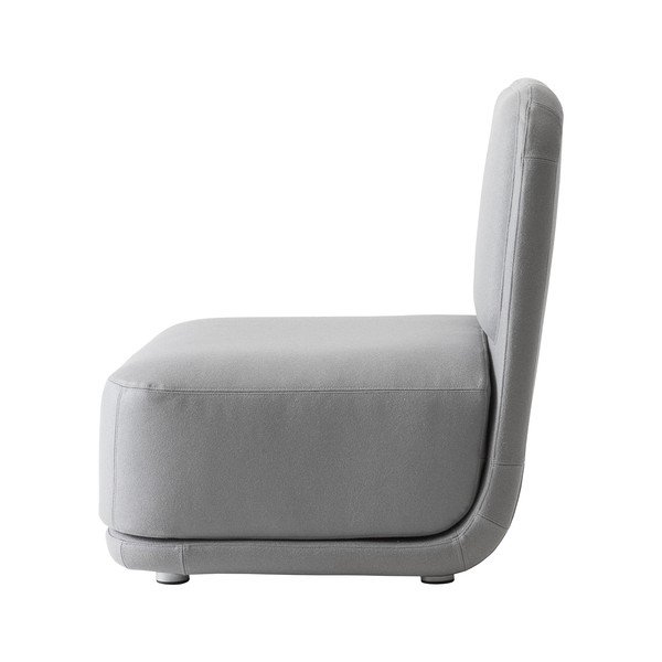 Sivé kreslo Softline Standby Medium-image-2