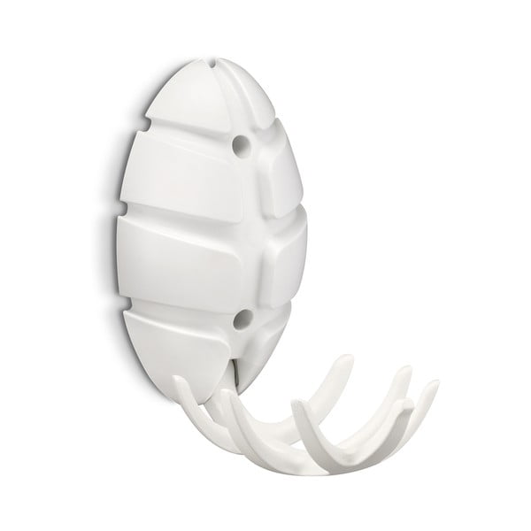 Biely nástenný plastový háčik Bug – Spinder Design-image-2