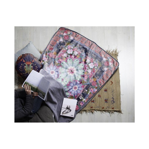 Deka Madre Selva Tierra Flower Mandalas, 130 x 170 cm-image-1