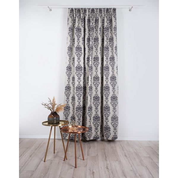 Sivo-béžový záves 210x245 cm Impozant – Mendola Fabrics