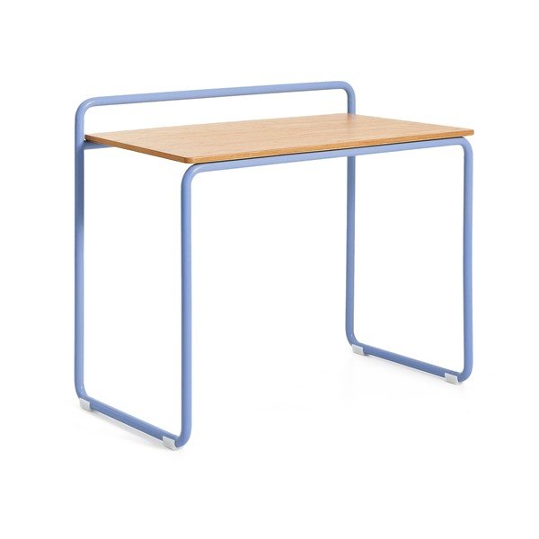 Detský písací stôl s doskou v dekore jaseňového dreva 45x82 cm Tinn – Kave Home