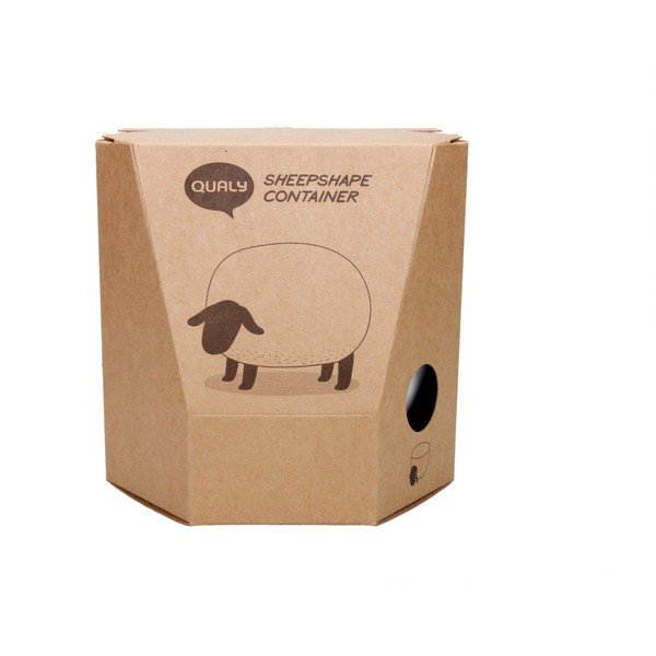 Transparentná viacúčelová dóza v tvare ovečky Qualy&CO Sheepshape Container-image-3