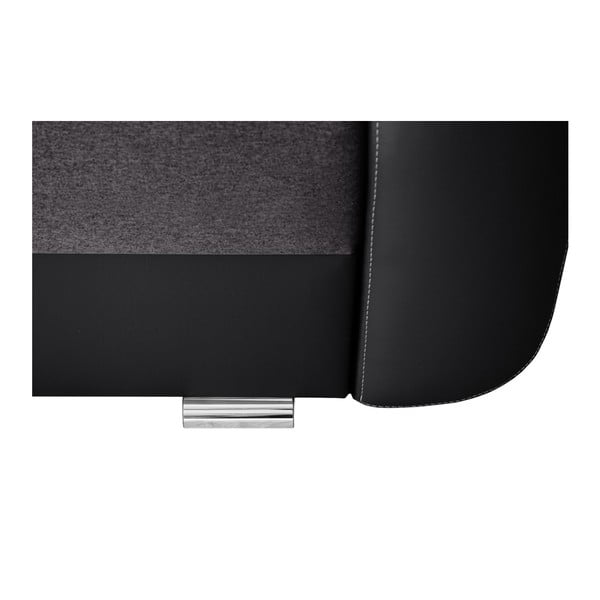 Čierno-sivá sedačka Interieur De Famille Paris Destin, pravý roh-image-3