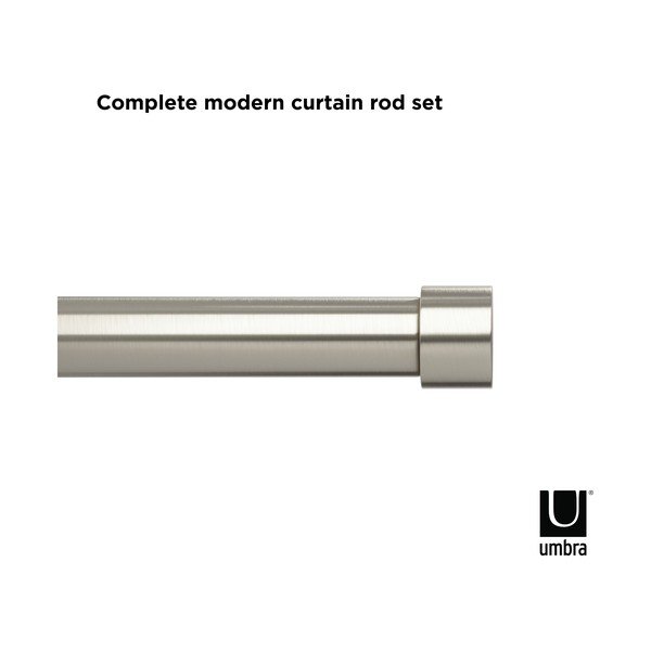 Oceľová roztiahnuteľná garniža 168 - 305 cm Cappa - Umbra-image-4