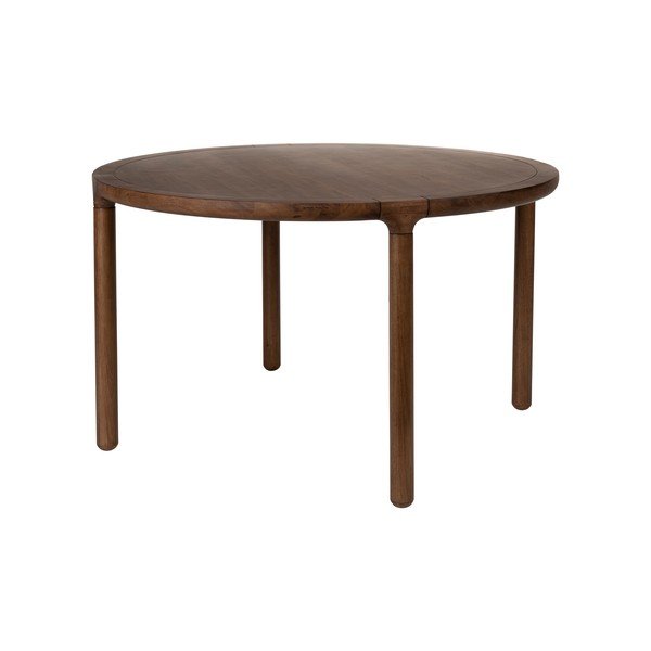 Okrúhly jedálenský stôl v dekore orecha ø 128 cm Storm – Zuiver