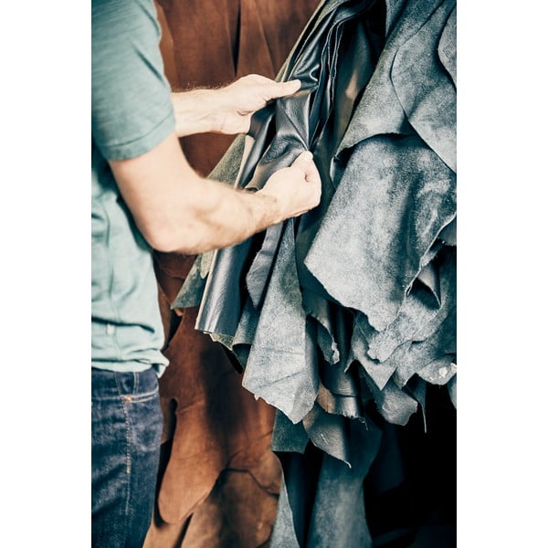 Kožená jedálenská stolička Freja – Hammel Furniture-image-4