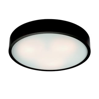 Čierne kruhové stropné svietidlo Lamkur Plafond, ø 47 cm