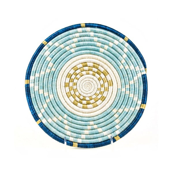 Ručne pletená podložka pod horúce nádoby All across Africa Owiti, Ø 25,4 cm
