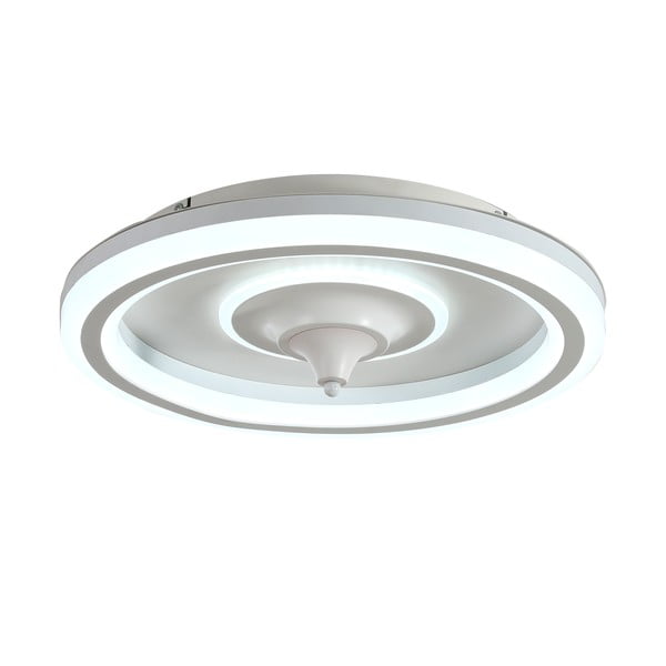 Biele LED stropné svietidlo na diaľkové ovládanie/s ventilátorom Alan – SULION-image-3