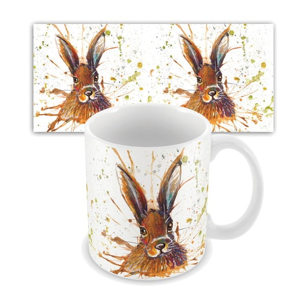 Keramický hrnček Wraptious Splatter Hare