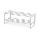 Biela kovová skrinka na topánky 70x29x27 cm Rex – Spinder Design