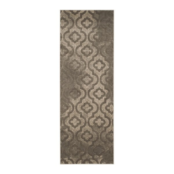 Sivý koberec Webtapetti Evergreen,  70 x 275 cm